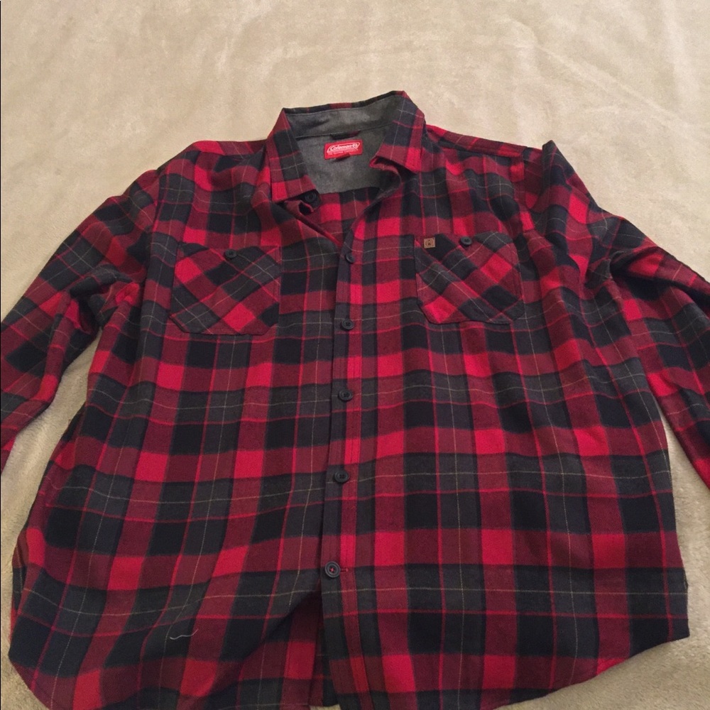 Coleman xxl flannel